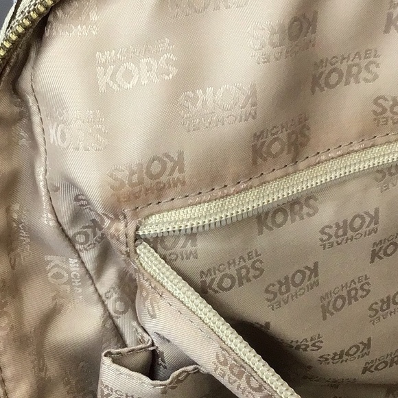 Michael Kors Signature Jacquard Satchel Bag - Picture 8 of 11